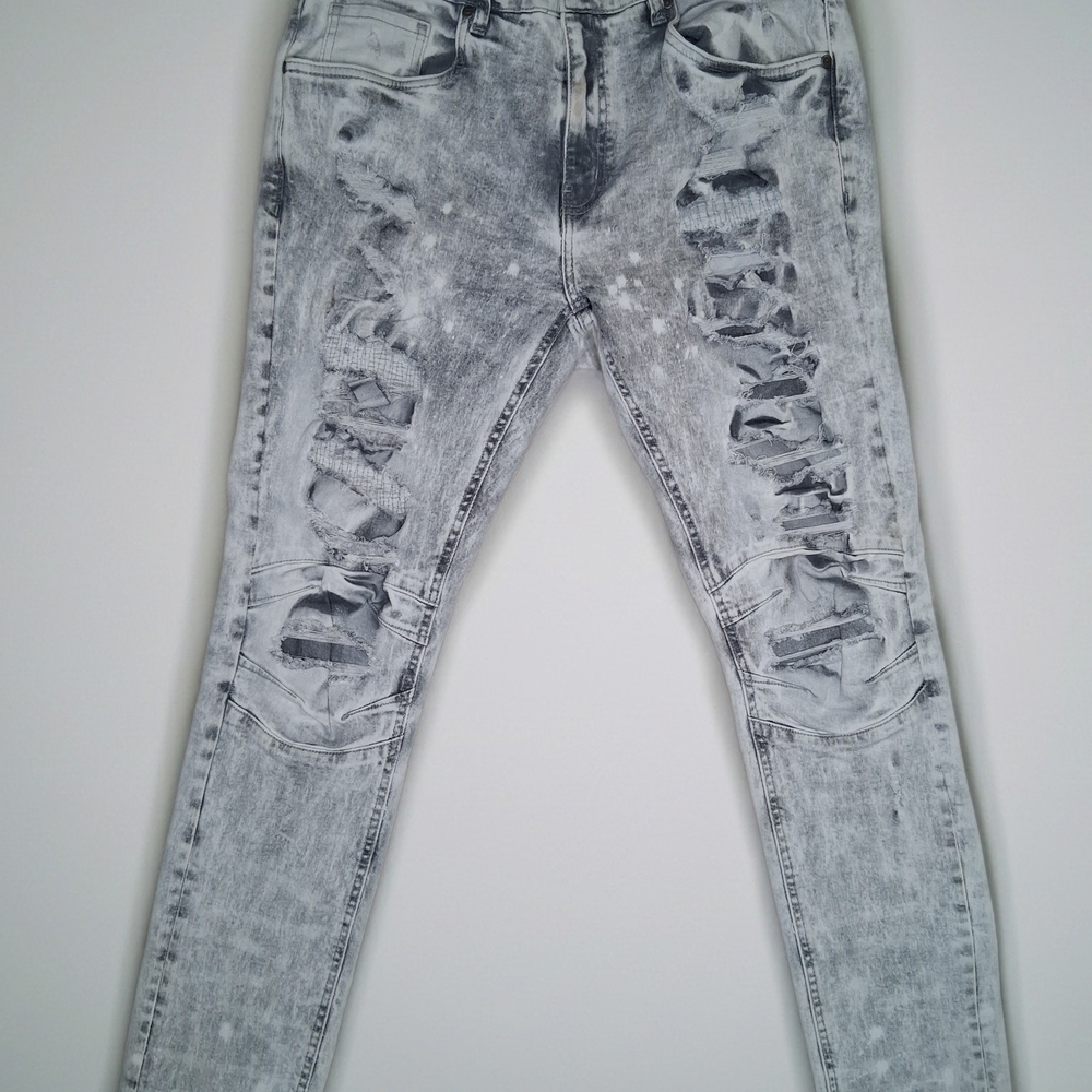 Men's Urban Gray Skinny Jeans